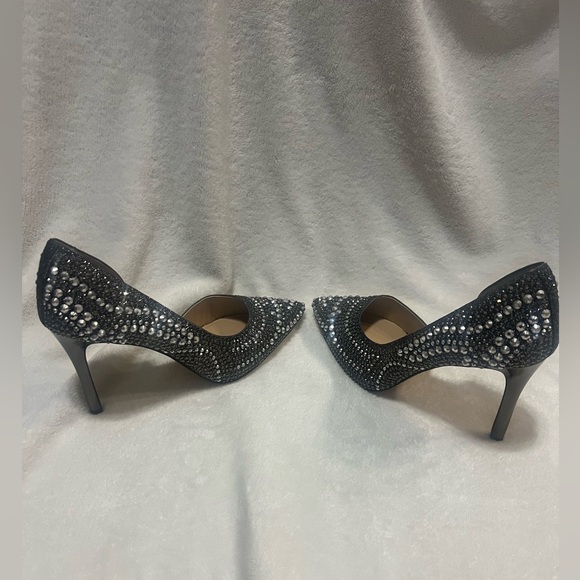 Gianni Bini rhinestone embellishments heels size 9.5 - Picture 6 of 12